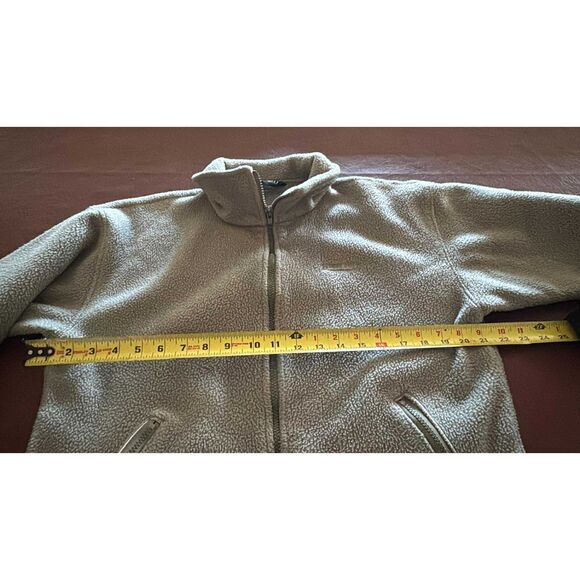 Lands' End Jacket Fleece No tag Green See Pictures - Picture 3 of 6
